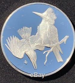 10 Franklin Mint Roberts Birds Sterling Silver Medal Coins From 1972-197423.4oz