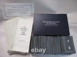 100 Greatest Miniature Silver Stamps of the World Franklin Mint Unopened