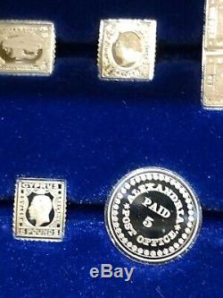 100 Greatest Silver Mini Stamps in Sterling Silver