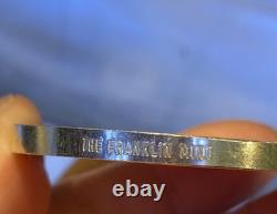1000 Grains (2.15 oz) Sterling Silver JOHN F. KENNEDY Medallion Franklin Mint