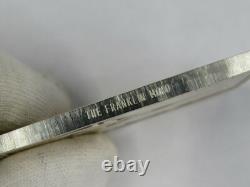 1000 Grains Sterling Silver Bar 1954 MERCEDES-BENZ Car 92.5% Ag Franklin Mint