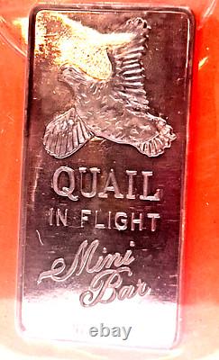 12 Vintage Mini Sterling Silver Bars! Six Varieties 3.64 Tr Oz Total