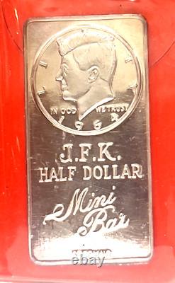 12 Vintage Mini Sterling Silver Bars! Six Varieties 3.64 Tr Oz Total