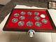 13.2oz Total Sterling Silver The Provinces Of Canada Franklin Mint 12 Coin Set