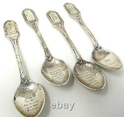 13 Apostles Creed Spoons Franklin Mint 1973 Sterling Silver Catholic by Winfield