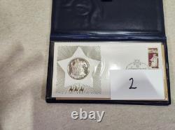 14 Franklin Mint Commemorative Silver Proofs Lot