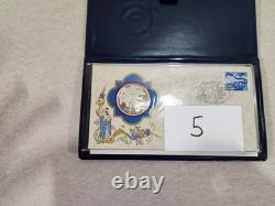 14 Franklin Mint Commemorative Silver Proofs Lot