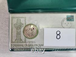 14 Franklin Mint Commemorative Silver Proofs Lot
