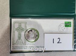 14 Franklin Mint Commemorative Silver Proofs Lot