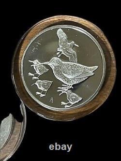 16 1970s Franklin Mint 2 oz. 925 Sterling silver Roberts Birds Medals