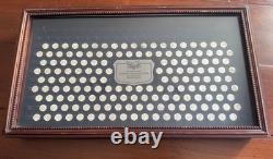 160 Franklin Mint History of The United States Sterling Silver Mini Coin Set