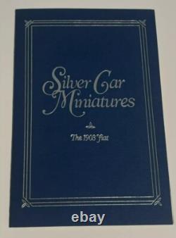 1903 Fiat Franklin Mint Sterling Silver 172 grams (Car Miniatures)