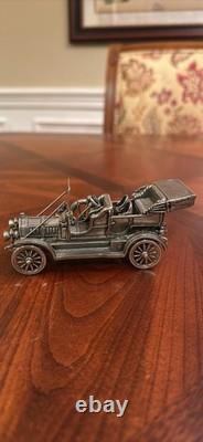 1907 Thomas 60 Horse Flyer Mini Car. 925 Sterling Franklin Mint Q2188