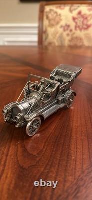 1907 Thomas 60 Horse Flyer Mini Car. 925 Sterling Franklin Mint Q2188