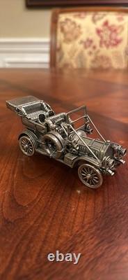 1907 Thomas 60 Horse Flyer Mini Car. 925 Sterling Franklin Mint Q2188