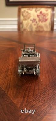 1907 Thomas 60 Horse Flyer Mini Car. 925 Sterling Franklin Mint Q2188