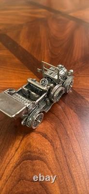 1907 Thomas 60 Horse Flyer Mini Car. 925 Sterling Franklin Mint Q2188