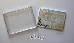 1962 Corvette Shark 925 Sterling Silver Franklin Mint 1.275 Oz = 36.1 Grams