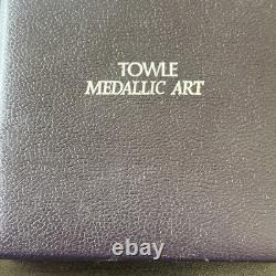 1964 Towle Sterling Silver Medallic Art Pieta Michelangelo Medal Limited Edition