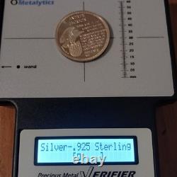 1967 American Express Presidential Treasury Andrew Jackson. 925 Sterling Silver