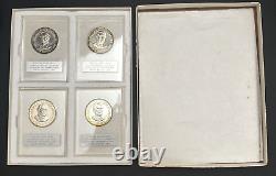 1967 The Franklin Mint President Sterling Silver Proof Rounds Limited Edition