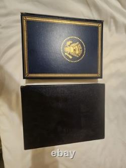 1968 Franklin Mint Presidential Medal Set in Sterling Silver with Original COA