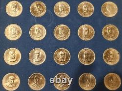 1968 Franklin Mint Presidential Medal Set in Sterling Silver with Original COA