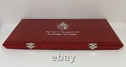 1969 Franklin Mint Republic of Tunisia Sterling Silver 10 Coin Set COA & BOX