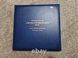 1969 Franklin Mint Sterling Silver Antique Car 25-Coin Series 1 Set (5.5 ASW)