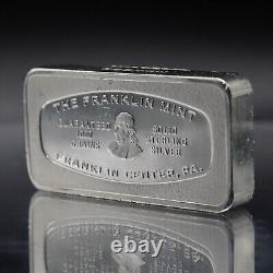 1970 Central Bank Lexington Kentucky Franklin Mint 2oz 925 Silver bar C5096