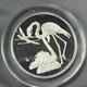 1970 Franklin Mint 2 Oz Sterling Silver Roberts' Birds No 6 Greater Flamingo Coa