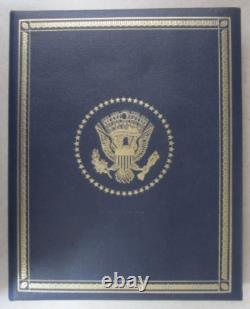 1970 Franklin Mint Solid. 925 Sterling Silver 38pc. Presidential Proof Medal Set