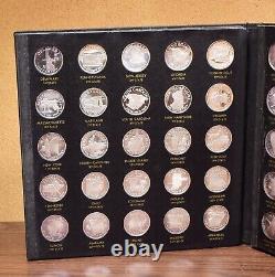 1970 Franklin Mint States of the Union Series, Sterling Full 50 Coin Set (#165)