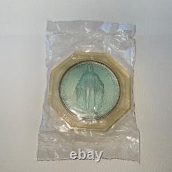 1970 Franklin Mint Sterling Silver Miraculous Medal Catholic Art Guild Proof