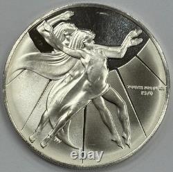 1970 Franklin Mint Youth for Peace United Nations 28.6g Sterling Silver Round