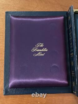1970 The Franklin Mint Treasury Of Zodiac Sterling Silver Medals