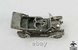 1970's Franklin Mint Sterling Silver Miniature Car 1911 Stanley Steamer