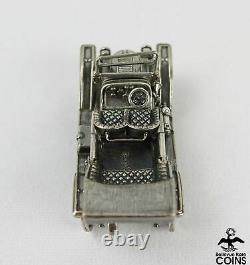 1970's Franklin Mint Sterling Silver Miniature Car 1911 Stanley Steamer