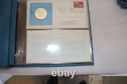 1971-1973 United Nations First Day Cover Sterling Coins Albums