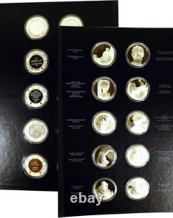 1971-1975 Treasures of the Louvre 50 Silver Medal Set SKUCPC9307