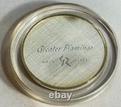 1971 Franklin Mint Robert Bird Greater Flamingo 2 oz Sterling Silver Proof Medal