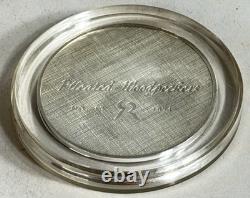 1971 Franklin Mint Roberts Bird No 13 Pileated Woodpeckers 2oz Sterling Silver