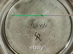 1971 Franklin Mint Roberts Bird No 15 Avocets. 925 Sterling Silver 2 Ounces