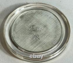 1971 Franklin Mint Roberts Bird No 15 Avocets. 925 Sterling Silver 2 Ounces