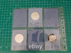 1971 Franklin Mint Sterling Silver Lot of 3 Commemorative Coins SCI 64 65 66