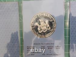 1971 Franklin Mint Sterling Silver Lot of 3 Commemorative Coins SCI 64 65 66
