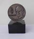 1971 Modern Design Franklin Mint Sterling Silver Medal Vasquez6.5 Troy Oz