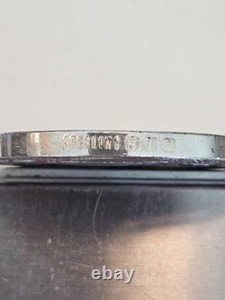 1971 Roadrunner Large Sterling Silver Coin Franklin Mint 67 Grams