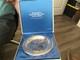 1971 Under The Mistletoe By Norman Rockwell, Sterling Plate Franklin Mint Boxed