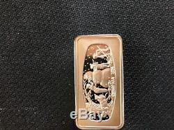 1972-73-74 franklin mint, 2.3 oz silver bars total, 6.9 troy oz, sterling silver